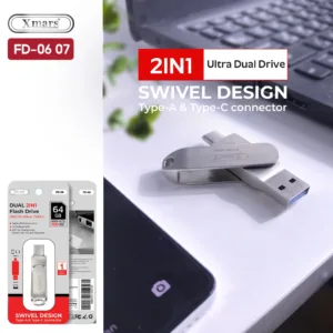 Xmars แฟลชไดร์ฟ 2in1 Type-C & USB-A Flash Drive Ultra Dual Drive USB Type-C