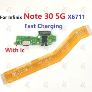 แพรตูดชาร์จ ตูดชาร์จ (Charging board) สําหรับ Infinix Note 30 5G X6711 แพรต่อจอ (Board Flex)