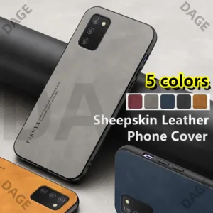 เคสโทรศัพท์มือถือหนังแกะ แบบนิ่ม ผิวด้าน กันกระแทก สําหรับ Samsung Galaxy A02 M02 A02S A03S A52 A52S 5G F13 4G M13 4G A30 A20