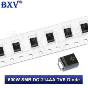 ไดโอด TVS PUMUDDSY SMBJ-14CA SMBJ-15CA SMBJ-18CA SMBJ-20CA SMBJ-24CA SMBJ-40CA 600W SMB DO-214AA 50 ชิ้นต่อล็อต