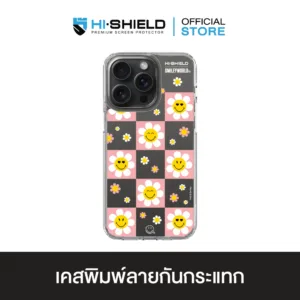 HI-SHIELD Stylish เคสใสกันกระแทก iPhone รุ่น Sunkkissed Daisy3 [เคส iPhone16