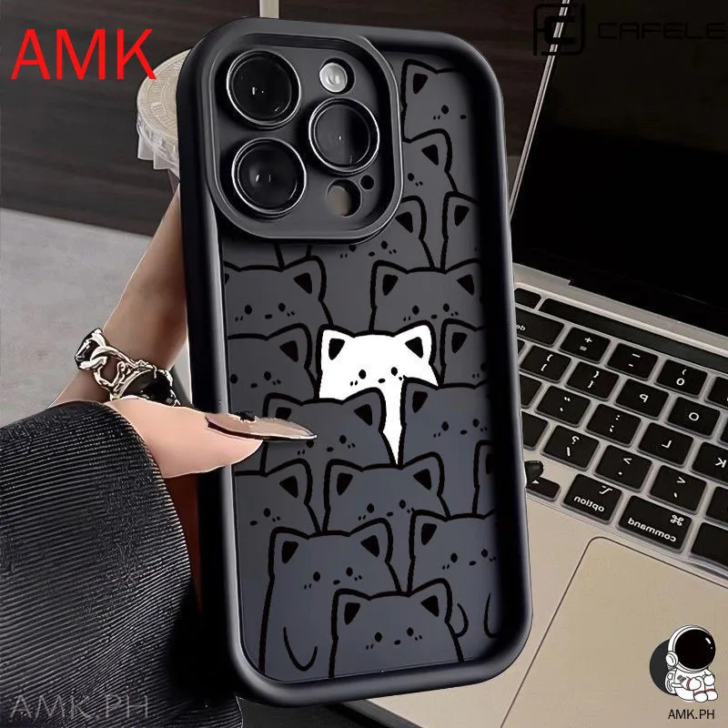 Amkปลอกxiaomi 14T 13T 12T 11T 14 13 12 11 Lite Poco C75 F6 X6 M6 C65 C40 F5 X5 F4 F3 X4 X3 GT NFC M5S M4 M3 Proโทรศัพท์สีขาวน่ารักสีดําNE เคส JGS