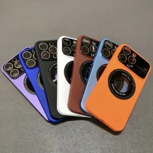 เคสไอโฟน แม่เหล็กดูดชาร์จไฟ หรูหรา Hard PC เคส ไอโฟน 11 เคส iphone 13 Magnetic Case for iPhone 15 14 13 12 pro promax