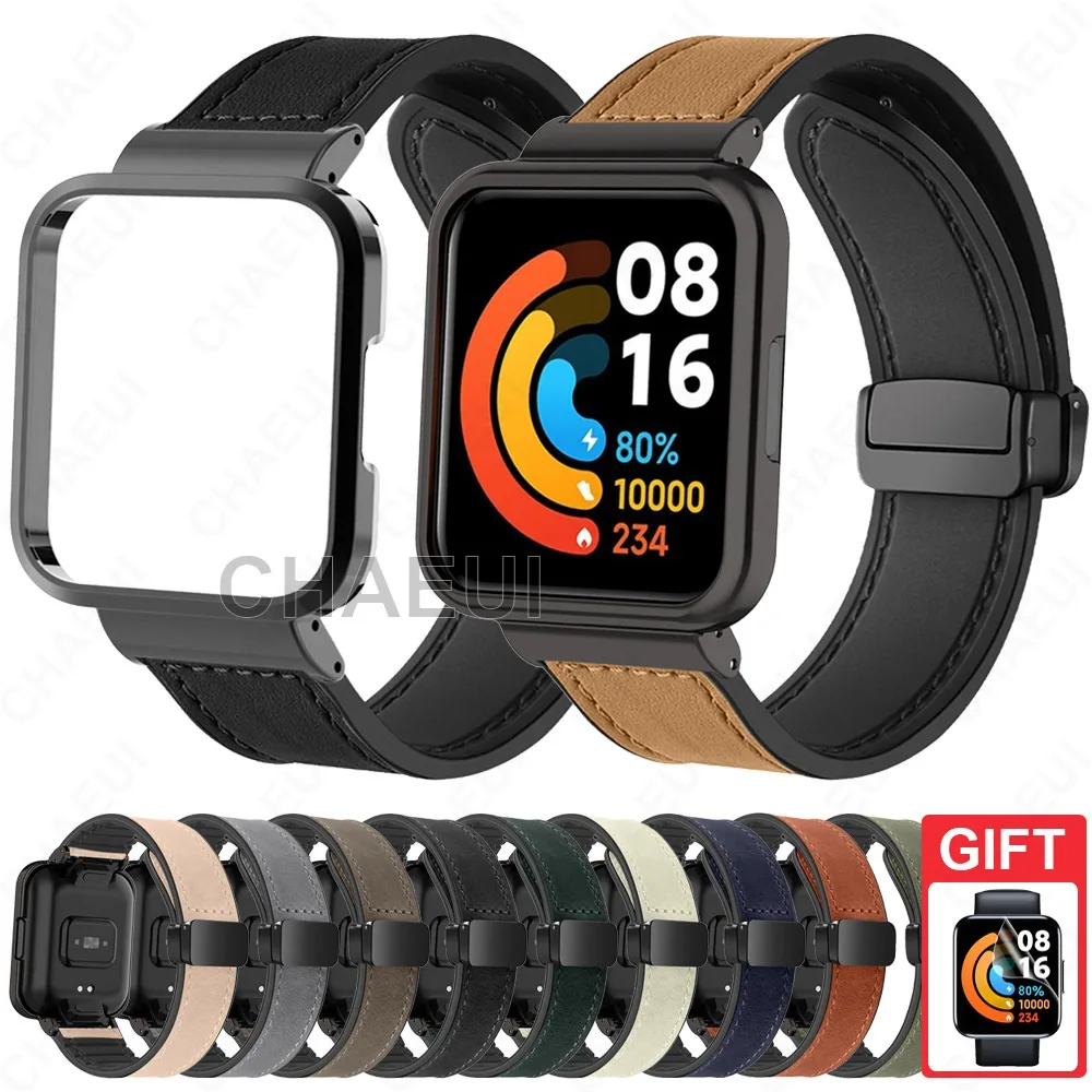 สายหนังซิลิโคนอุปกรณ์เสริมสร้อยข้อมือสําหรับ Redmi Watch 5 4 3 Active 2 Lite / Mi Watch Lite