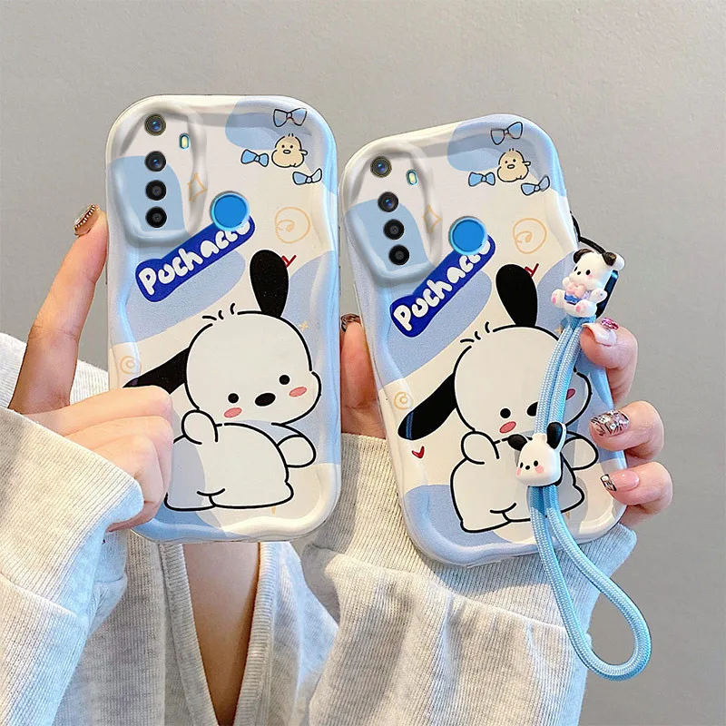 เคส Realme C3 5 5i 5S 6i โทรศัพท์น่ารักป้องกันกรณี + สร้อยข้อมือน่ารัก MR