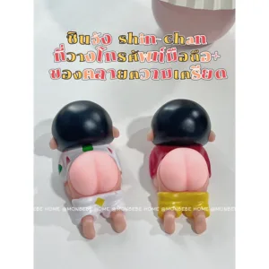 พร้อมส่งในไทย ที่วางโทรศัพท์มือถือ ลายชินจัง ขาตั้งมือถือ ของเล่นยืดได้ ของเล่นบีบอัด คลายความเครียด