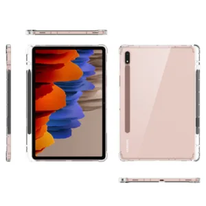 เคสโทรศัพท์มือถือแบบนิ่ม TPU ใส กันกระแทก สําหรับ Samsung Galaxy Tab A9 A9+ A8 A7 S6 Lite S7 FE S8 Ultra S9 Ultra S9 FE S7+ S8+ S9+ S9FE+ A9 Plus S9Ultra case