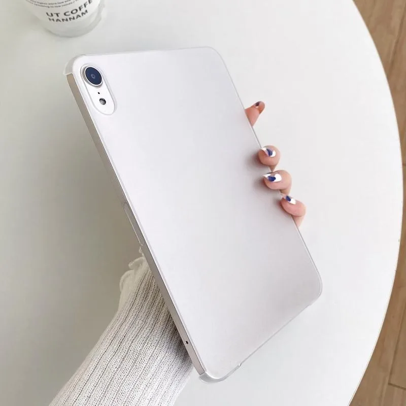 ใหม่ เคสแท็บเล็ตแบบแข็ง บางมาก กันกระแทก พร้อมปากกาดูด สําหรับ iPad Mini6 Mini 6 Air 5 4 10.9 10.2 7th 8th 9th Gen Pro11 10th 8.3 นิ้ว 2021