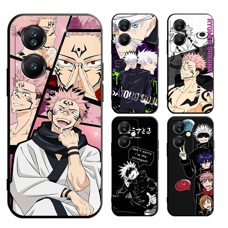 เคส OPPO A3X A3 PRO 5G A60 A79 A55 5G นิ่ม ลาย The Satoru Gojo สําหรับ