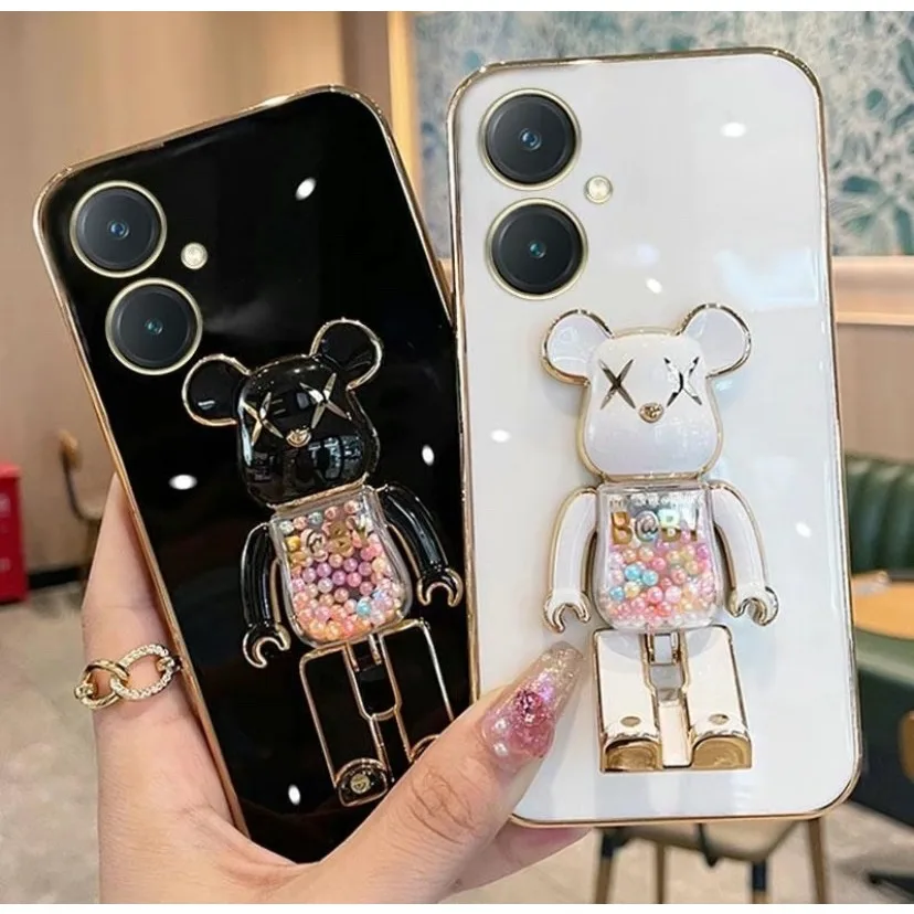 เคส สำหรับรุ่น Realme C61 C63 Realme Note60 Note60X เคส น้องหมี ตั้งได้ แบบน่ารัก เคสนิ่ม Case