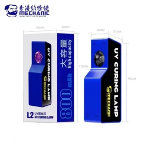 ช่าง L2 UV Curing โคมไฟ 800mAh พลังงานสูงสําหรับโทรศัพท์มือถือ PC เมนบอร์ด UV กาวสีเขียวสีดําน้ํามัน Fast Curing ซ่อมแสง