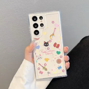 เคสใส ลายการ์ตูน น่ารัก Samsung A26 A56 A15 A25 A35 A55 A14 A34 A54 A05 A05S A36 A16 A06 S24 S25 S23 Ultra เคสโทรศัพท์