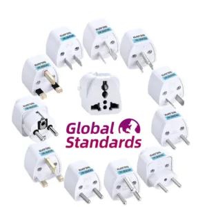 อะแดปเตอร์แปลงปลั๊ก Universal TH EU UK AU GBR Travel Power Plug Charger Adapter Conversion Adaptor Converter
