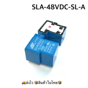 Relay รีเลย์ รุ่น SLA-48VDC-SL-A 48V 30A 4ขา