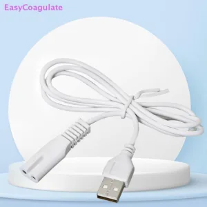 Eas สาย USB สายชาร์จชุด 5V ไฟฉายเครื่องโกนหนวดปัตตาเลี่ยนผมรูลวด 1.8 Ate