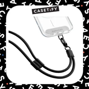【Phone Charm】casetify สายหนัง Cross-Body Strap - Universal Phone Lanyard สายคล้องคอเปิดประทุน Airpods Pro โทรศัพท์ Charm โทรศัพท์แขวนเชือกสายคล้องคอ