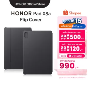 [New Arrival] HONOR Pad X8a Flip Cover l น้ำหนักเบาและบาง l สวมใส่สบาย l เพิ่มชั้นป้องกันพิเศษ