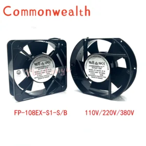 TAIWAN SANXIE commonwealth  FP-108EX-S1-S B 17251 110V 220V 380V 38W พัดลมระบายความร้อนของตู้