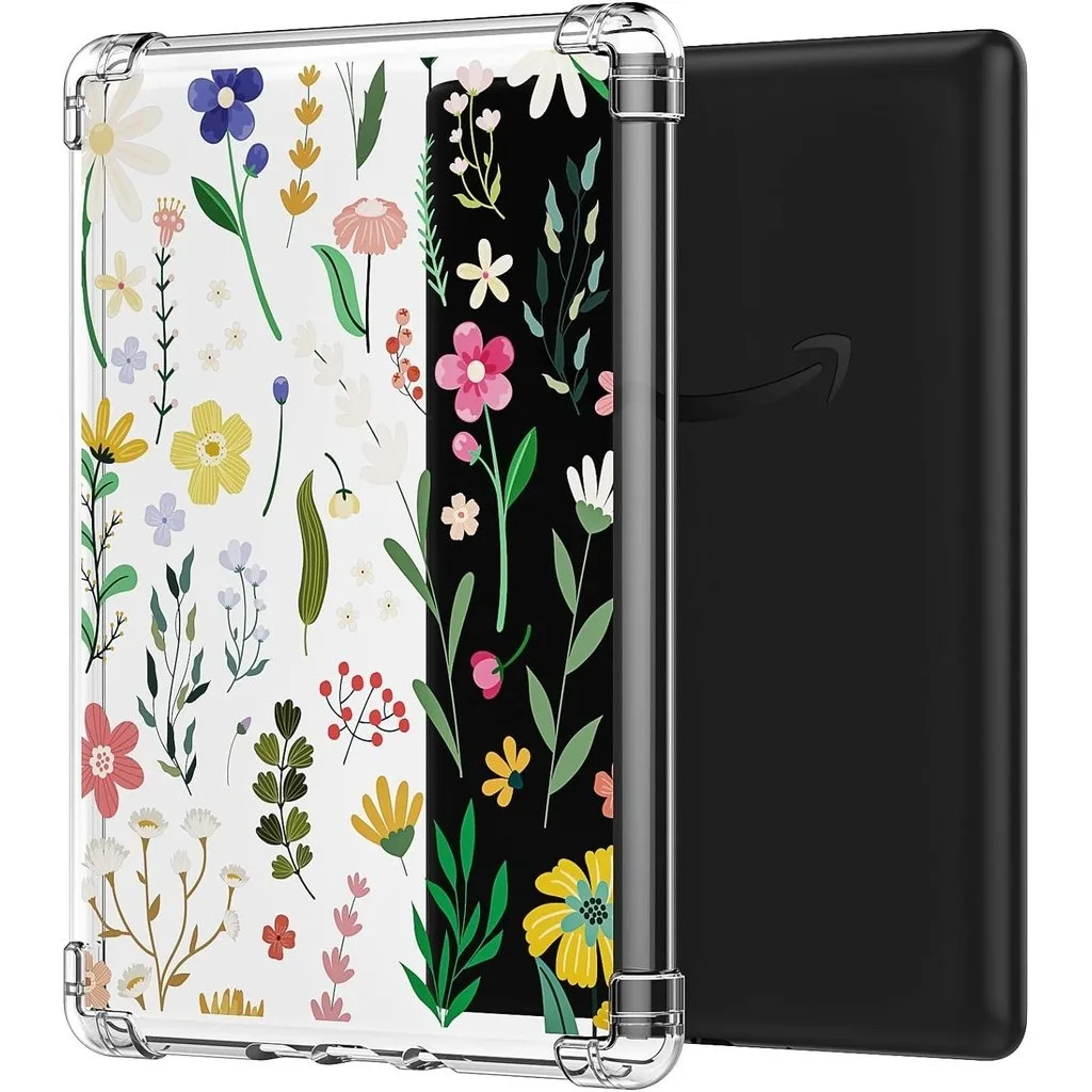 Moko เคสโทรศัพท์มือถือ TPU นิ่ม แบบใส บางพิเศษ ป้องกันรอย 6.8 นิ้ว แฟชั่น สําหรับ Kindle Paperwhite (รุ่นที่ 11-2021)