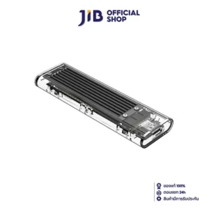 M.2 ENCLOSURE (กล่องใส่เอ็มดอททู) ORICO TCM2-C3 - NVMe M.2 SSD ENCLOSURE (10Gbps) (BLACK) (TCM2-C3-BK-BP)