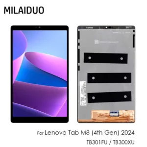สําหรับ Lenovo Tab M8 ( 4th Gen  2024 TB301FU TB300XU จอแสดงผล LCD หน ้ าจอสัมผัส Digitizer Assembly อะไหล ่