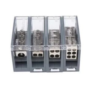 ✿ Multi-purpose Din Rail Terminal Block 1 in Multiple out Universal Power Junction Box Wire Connector สําหรับ Circuit Breake