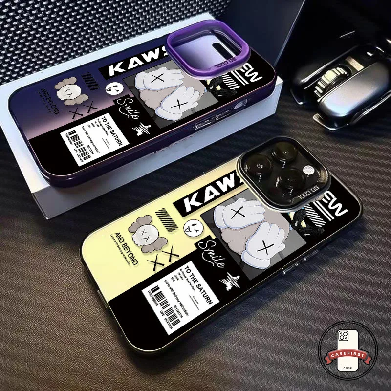 แฟชั่นหมี ที่ทันสมัย ที่มีความรุนแรงเคสเข้ากันได้กับ IPhone 15 14 12 13 11 Pro Max 7Plus 8 7 15 14 Plus XR X XS Max SE