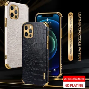 เคสโทรศัพท์หนังจระเข้กันกระแทกสําหรับ iPhone 16 Pro Max 15 Pro Max 14 Pro Max 13 Pro Max 12 Pro Max 11 Pro Max 16 Plus หนังจระเข้กันกระแทกเคสโทรศัพท์