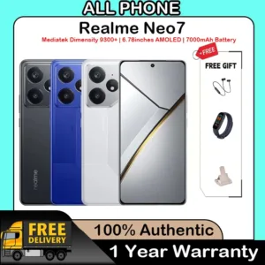 Realme Neo7 (Support Google Play&Thai) Mediatek Dimensity 9300+ 8T LTPO AMOLED 7000mAh Battery 80W