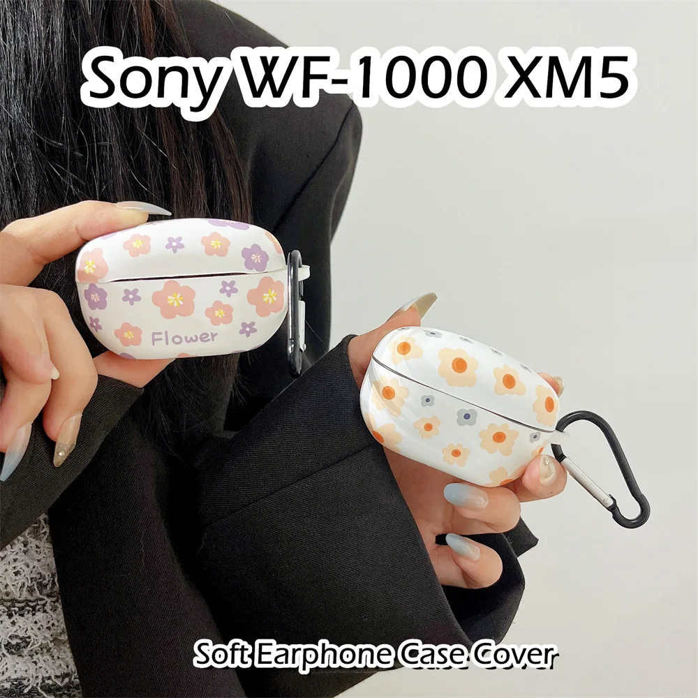 【Case Home】นําไปใช้กับ Sony WF-1000 XM5 เคส Case เคสหูฟัง การ์ตูนชุดนวัตกรรม ซิลิโคนนุ่ม เคส เคสหูฟัง