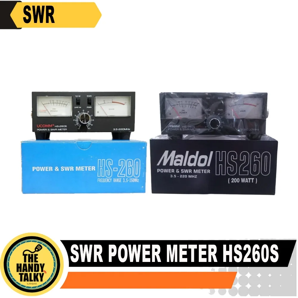 เครื่องวัด Power & SWR Maldol HS260