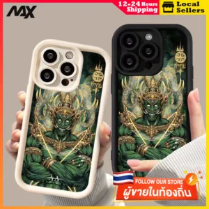 MAX เคสเกาหลี ส่งจากไทย การ์ตูนน่ารัก เคสไอโฟน พระพุทธรูป for 11 12 13 14 15plus 15 pro max XR 12 13pro 6P 8P 14plus