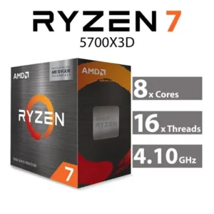 CPU (ซีพียู) AMD RYZEN 7 5700X3D (SOCKET AM4) รับประกัน 3 ปี