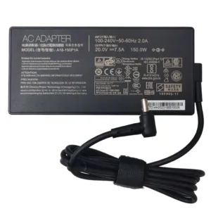 อะแดปเตอร์ สายชาร์โน๊ตบุ๊ค ASUS ROG FX505 Laptop Charger Adapter 150W 20V 7.5A 4.5x3.0 แท้ โมเดลนี้มีหัวเสียบ 2 ขนาด