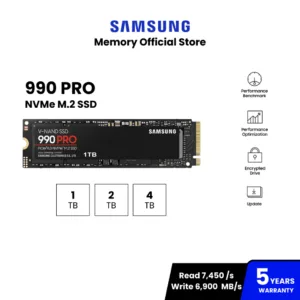 SAMSUNG 990 PRO SSD M.2 7