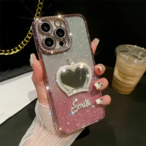 เคสโทรศัพท์มือถือแบบนิ่ม TPU กันรอยเลนส์กล้อง ลายมงกุฎ ประดับเพชร หรูหรา สําหรับ iPhone 11 12 13 14 15 Pro max 15 plus XR XS max