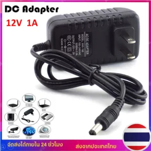 DC Adapter 12V 1A OEM อะแดปเตอร์ CCTV Adapter 12V 1A 1000 mAh (หัว 5.5 x 2.1MM)