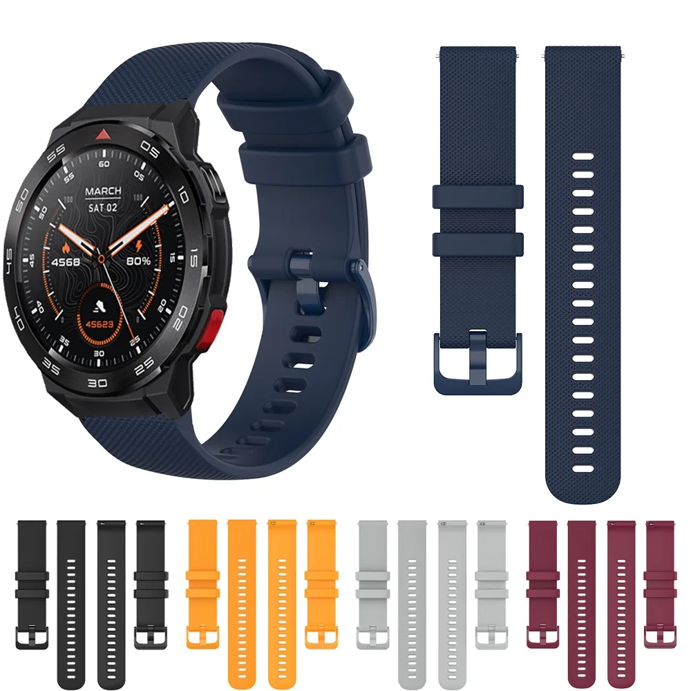 Mibro watch GS Pro สายซิลิโคน สําหรับ Mibro GS Pro สายรัดข้อมือกีฬา กีฬา ผู้หญิง ผู้ชาย สมาร์ทวอทช์ สายรัด