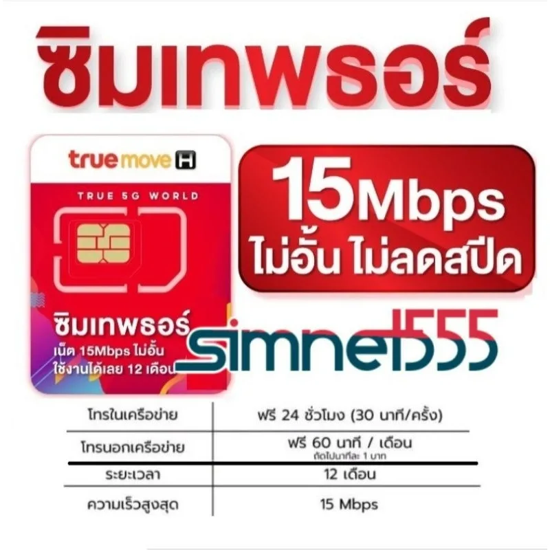 Thor เลือกเบอร์ ซิมเทพธอร์ 15mbps ไม่ลดส ปีด เน็ตไม่อั้น 1ปี ซิม Sim True ซิมทรู ซิมรายปี ซิมเทพราย true thor part2