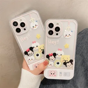 เคสโทรศัพท์มือถือ ลายการ์ตูนดิสนีย์ แต่งกลิตเตอร์น่ารัก พร้อมที่ตั้งวาง สําหรับ Samsung Galaxy A71 A72 A73 A54 A52 A52S A34 A33 A32 M32 A31 A30S A50S A50 A22
