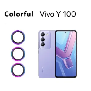 (ส่งจากไทย) ฟิล์มเลนส์กล้อง สําหรับ Vivo Y100 5G กระจกนิรภัยโค้ง ป้องกันเลนส์กล้อง กรอ
