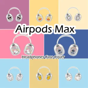 【Case Home】นําไปใช้กับ Airpods Max เคส Case เคสหูฟัง การ์ตูนสร้างสรรค์ ซิลิโคนนุ่ม เคส เคสหูฟัง