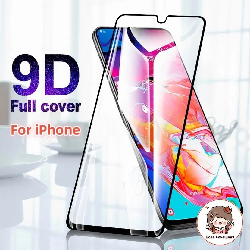 9D กันน้ำป้องกันการตกฟิล์มนิรภัย Redmi 12 13C 12C 10C Note 13 12 11 11s 10s 10Pro 9T 9A 9 10C Mi 11 Lite Poco X6 M6Pro