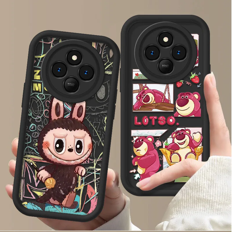 สําหรับredmi 14Cปลอกซิลิโคนนุ่มTPUกันกระแทกรูปแบบการ์ตูนRedmi14C 2411DRN47Cโทรศัพท์มือถือกรณีเกราะป้องกันปกหลังSoftCase