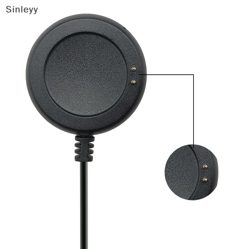 Nle Original สายชาร์จ 4 มม.สําหรับ Smart Watch X8 Max สําหรับ Smart Watch T100 Plus USB 2 Pin Charger นาฬิกา Power Charger ชาร์จ N