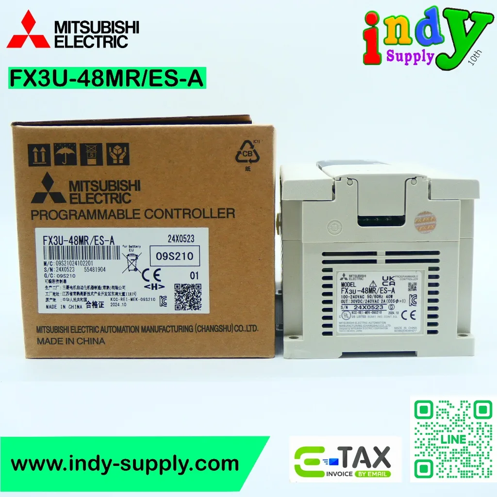 FX3U-48MR/ES-A"Mitsubishi"PLC"