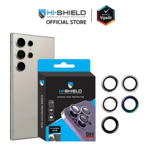 Hishield รุ่น Aluminium Lens - กระจกเลนส์กล้อง Galaxy S24 / S24 Plus / S24 Ultra