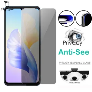 ฟิล์มกันแอบมอง ฟิล์มกันเสือก ฟิล์มกระจก VIVO Y19s X200 Pro Mini V40 Lite V27E V25 V23 V20 SE X70 X60 X50 V25E V23e V21 V21e V17 V19 Neo 4G 5G 2024