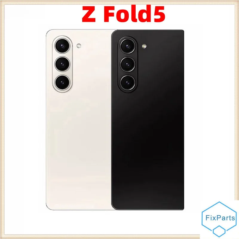 ฝาครอบแบตเตอรี่ด้านหลัง พร้อมเลนส์กล้อง สําหรับ Samsung Galaxy Z Fold5