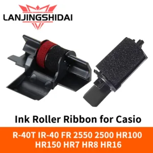 ริบบิ้นหมึก R-40T IR-40 สําหรับเครื่องพิมพ์ Casio FR 2550 2500 HR100 HR150 HR7 HR8 HR16 IR40T IR40 5 ชิ้น